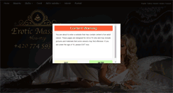 Desktop Screenshot of erotic-massage-praha.cz